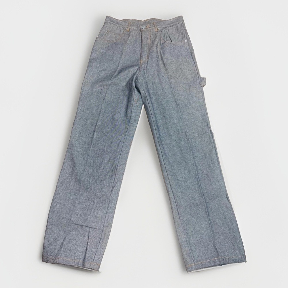 Iceberg Jeans Carpenter Pants Size 16 29x29 Vintage Denim‎ Utility Straight Leg